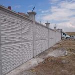 Çarşamba Bahçe Duvar Çit İnşaat Baskı Beton Kazık İsnat Duvarı (19)