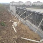 Çarşamba Bahçe Duvar Çit İnşaat Baskı Beton Kazık İsnat Duvarı (20)